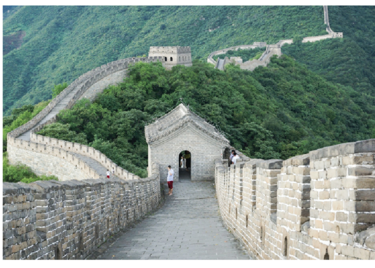 The great wall of China