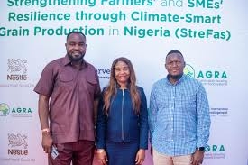 AGRA, Nestlé, TechnoServe Unveil $1m Climate-Smart Agriculture Project 1 AGRA Nestle Nigeria and TechnoServe