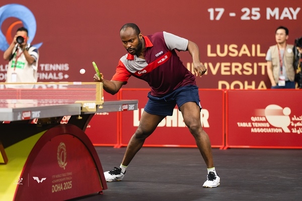 African Champion Advance To 3rd Round At ITTF World Championship In Doha 1 ARUNA 2dddd