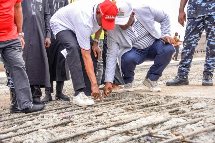 FG Commends Progress On Abuja-Kaduna-Kano Road, Section I, Phase 1 1 Honourable Minister of State Works Bello M. Goronyo 696x464 1