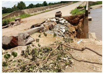 Namnai Bridge Collapse: Sen. Manu Under Fire
