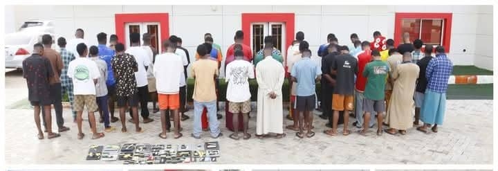 EFCC Arrests 47 Suspected Internet Fraudsters In Kwara 1 IMG 20250508 WA0003