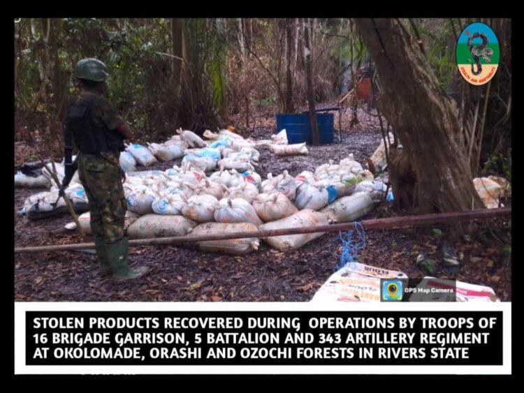 Army arrests 38 suspected oil thieves
