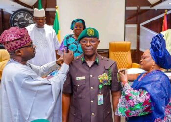 PICTORIAL: Interior Minister Decorates 3rd Substantive Controller-general Of Corrections