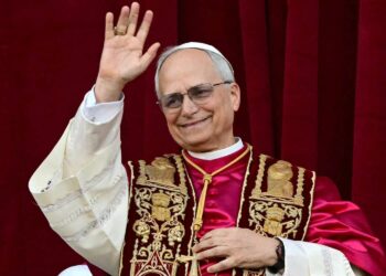 Pope Leo Ascends The Throne Of St Peter