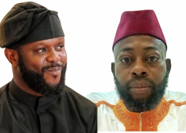 Seyi Tinubu (l), Atiku Isah (r)
