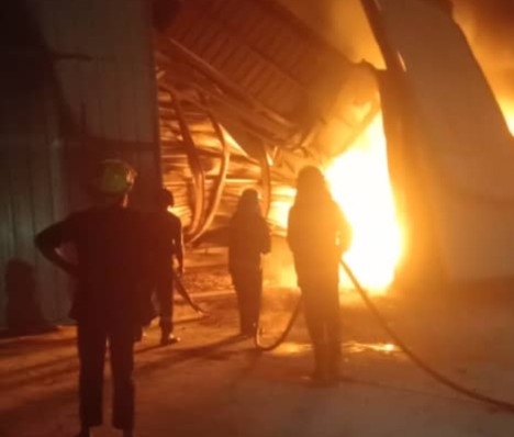 Fire Destroys Multimillion Naira Foam Factory In Oyo 1 WhatsApp Image 2025 05 09 at 10.32.08