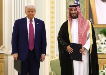 PICTORIAL: US, Saudi Arabia Ink Historic $142bn Arms Deal On First Day Of Trump’s Tour