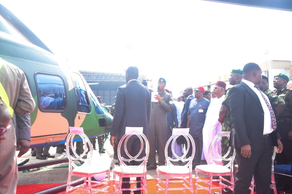 Tinubu Inducts 2 Helicopter Into NAF Order Of Battle