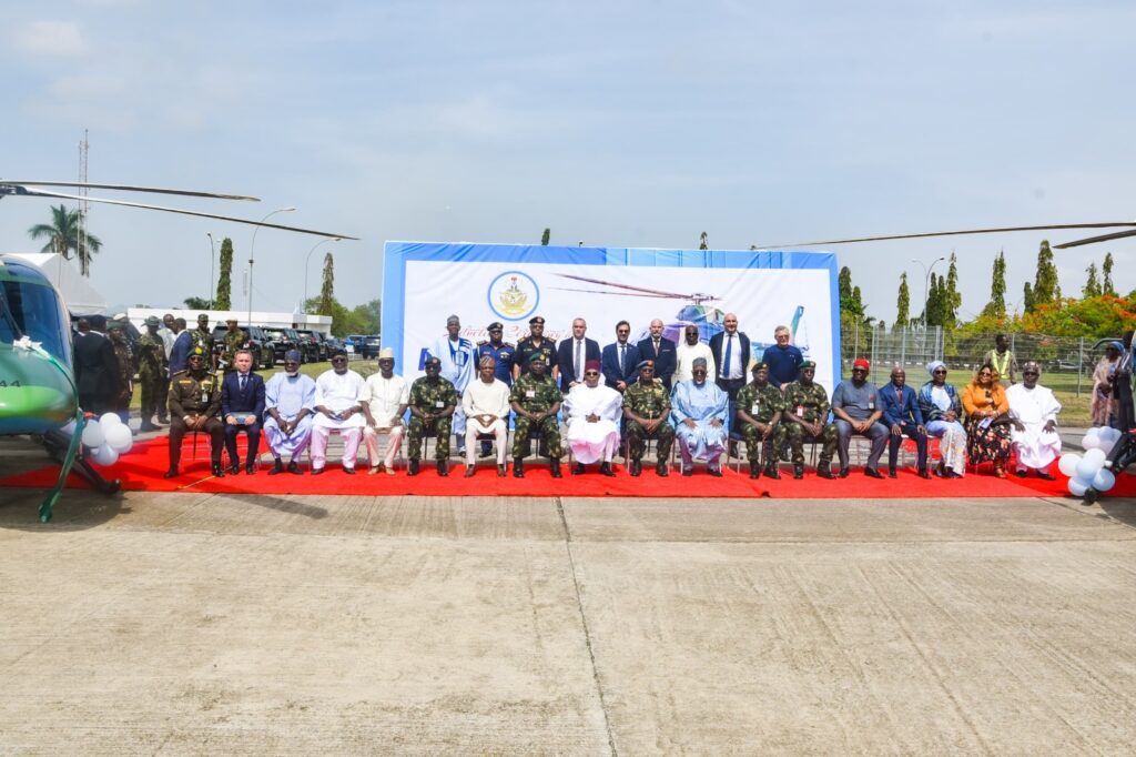 Tinubu Inducts 2 Helicopter Into NAF Order Of Battle