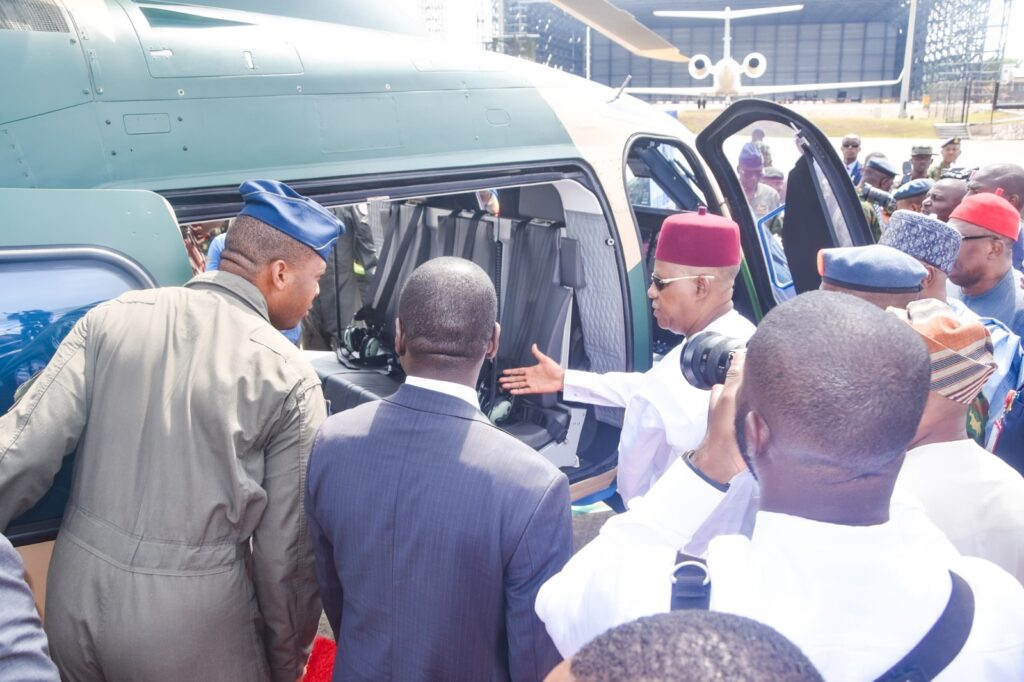 Tinubu Inducts 2 Helicopter Into NAF Order Of Battle