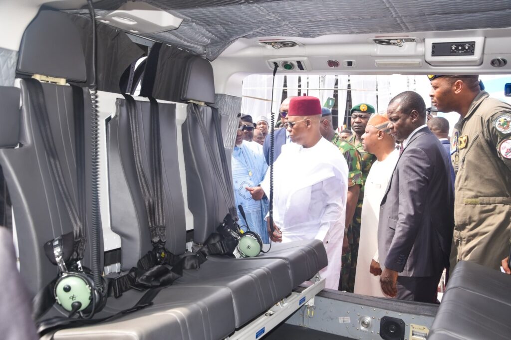 Tinubu Inducts 2 Helicopter Into NAF Order Of Battle
