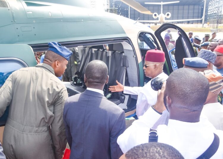 Tinubu Inducts 2 Helicopter Into NAF Order Of Battle