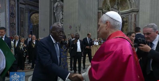 Tinubu Meets Pope Leo XIV At Vatican Mass 1 WhatsApp Image 2025 05 18 at 12.38.01 1