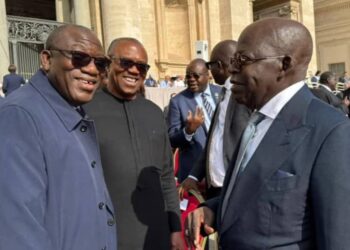PICTORIAL: Tinubu, Peter Obi, Fayemi Crack Jokes At Vatican