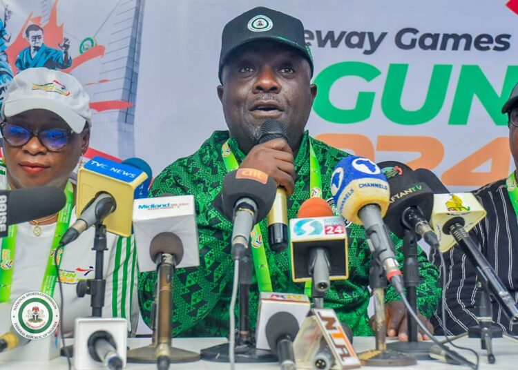 Director General of National Sports commission (NSC), Hon. Bukola Olopade.