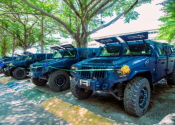 Federal Gov’t Hands Over 7 Modified Armoured Vehicles To Police