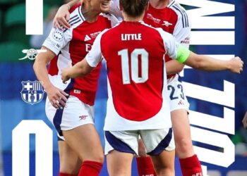 Arsenal Stun Barcelona To Win Women’s Champions League