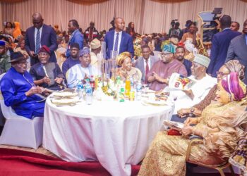 Tinubu, Jonathan, Gowon, Muftwang, Others Celebrate Mrs Lar At 90