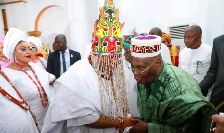 Ilesa Agog As Obasanjo, Atiku, Ooni, Others Witness Coronation Of Owa Oboku 1 lesa Agog As Obasanjo Atiku Ooni Others
