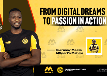 MSport’s MShola Meets Serhou Guirassy: From Digital Dreams To Passion In Action