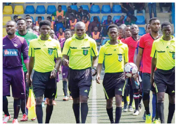 NNL: Aluo Lauds Referees' Performance, Thumbs Up NFF President’s Monitoring Team 1 nigeria national league referees