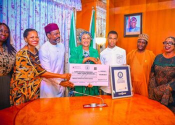 Guinness World Record: Remi Tinubu Gifts N25m To Autistic Teenager