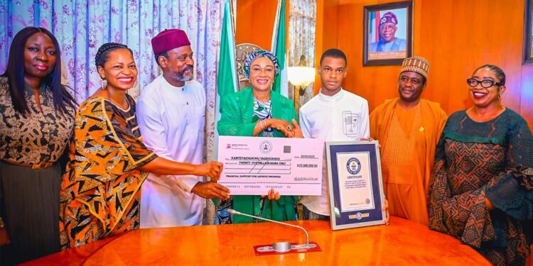 Remi Tinubu Gifts N25m To Autistic Teenager