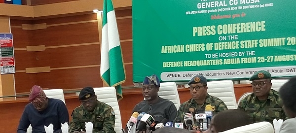 Mali, Niger, Burkina Faso, 50 Others To Attend African Chiefs Of Defence Summit 1 Chiefs of Defence Staff Summit