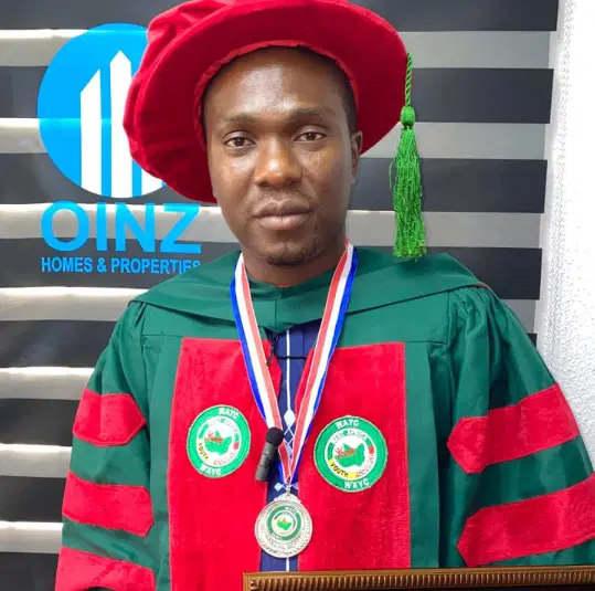 Nigerian Real Estate Mogul Earns Doctorate In Ghana 1 Engr. Fajumo Emmanuel