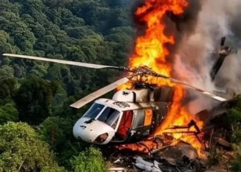 Again, Helicopter Crash Claims Lives Of 7 Pilgrims In India