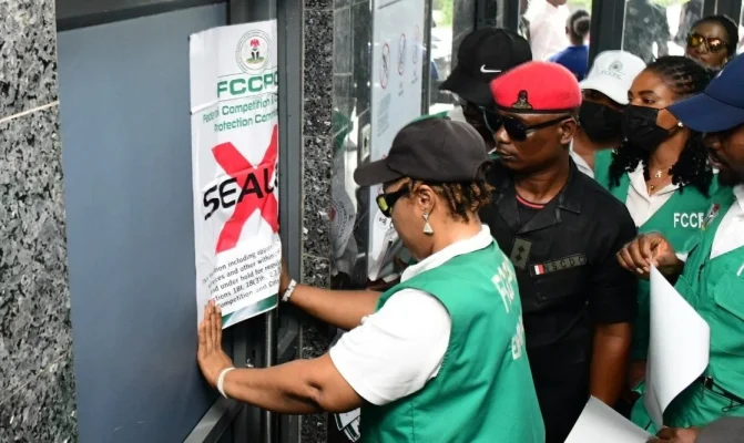 Unfair Practices: FCCPC Seals France, Belgium, Italy Visa Centres 1 FCCPC visa centre 671x400 1