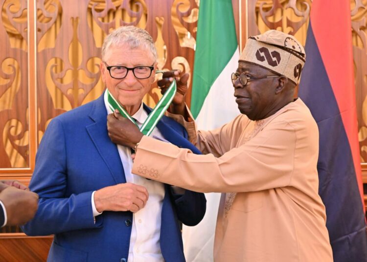 Tinubu Confers Nigeria’s Top Honour CFR On Bill Gates
