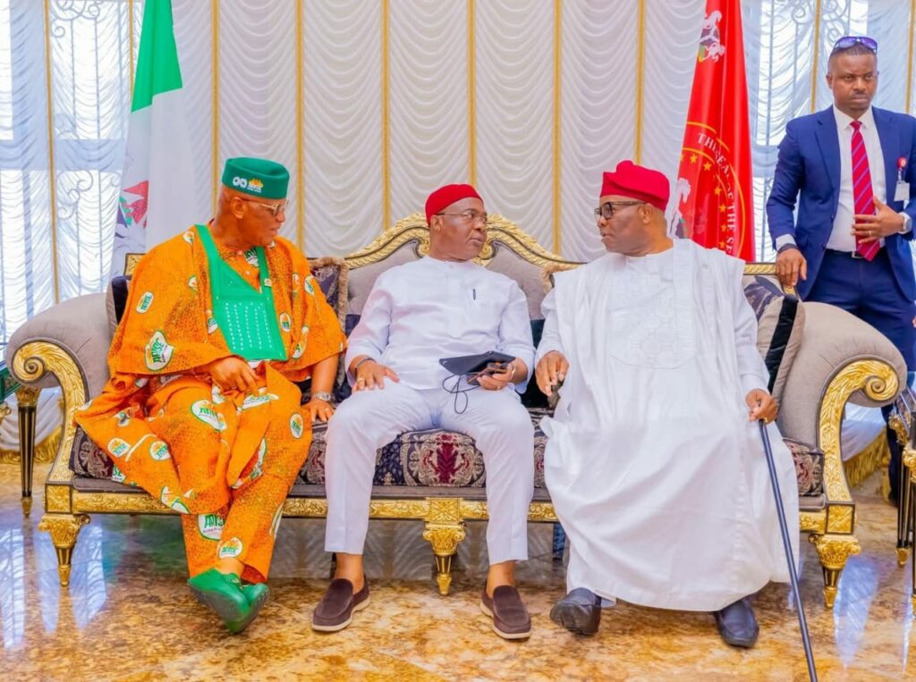 Gov Eno Visits Akpabio With 8 Govs