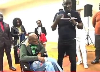 Netizens React To Nigerian Prophet’s ‘Healing’ Of Dumb, Paralysed Man After 36 Years In US