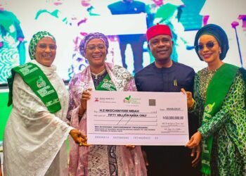 Grow Nigeria, Forget Partisanship, Remi Tinubu Tells Nigerians