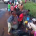 Edo Residents Ignore Danger To Scoop Diesel From Fallen Tanker 5 Edo Residents Ignore Danger To Scoop Diesel From Fallen Tanker