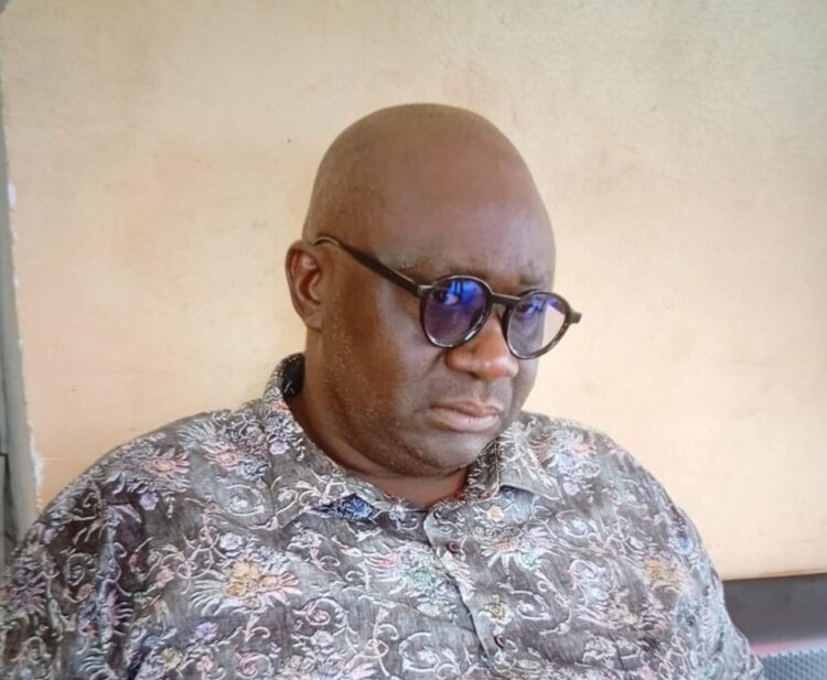 The suspect, Dr. Mkor Aondona