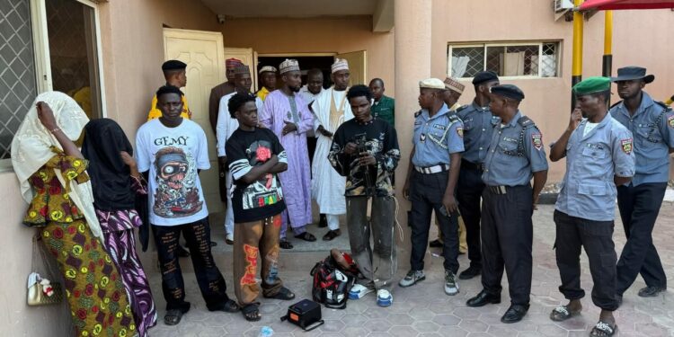 Kano Road Agency Arrests 5 Youngsters For Filming Skit