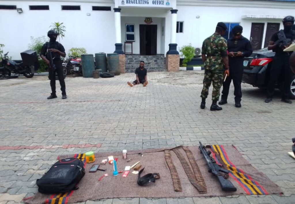Navy Arrests Suspected Militant With Firearm In Bayelsa