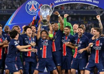 PSG Make History, Thrash Inter 5-0 To Clinch UEFA Champions League Title