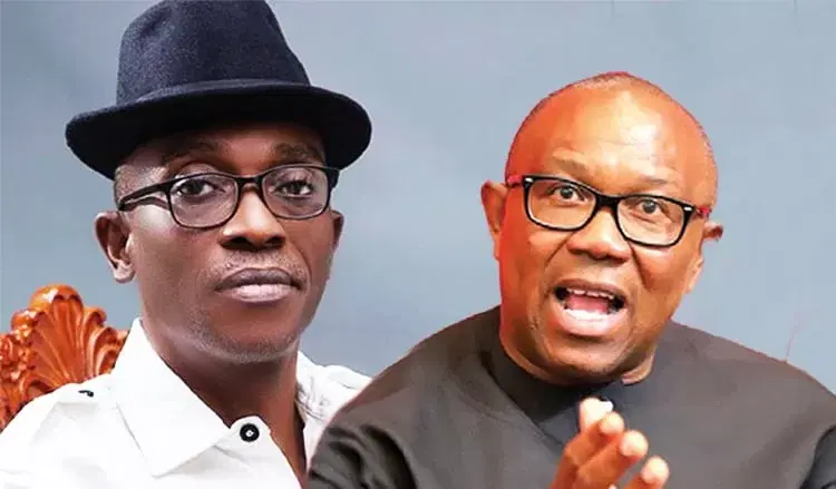 Stop Blackmailing LP Leadership, Abure Warns Obi 1 Peter Obi and Julius Abure jpg