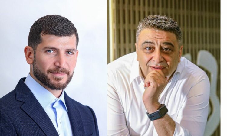 L-R: Sari El-Khalil, Ziad Maalouf