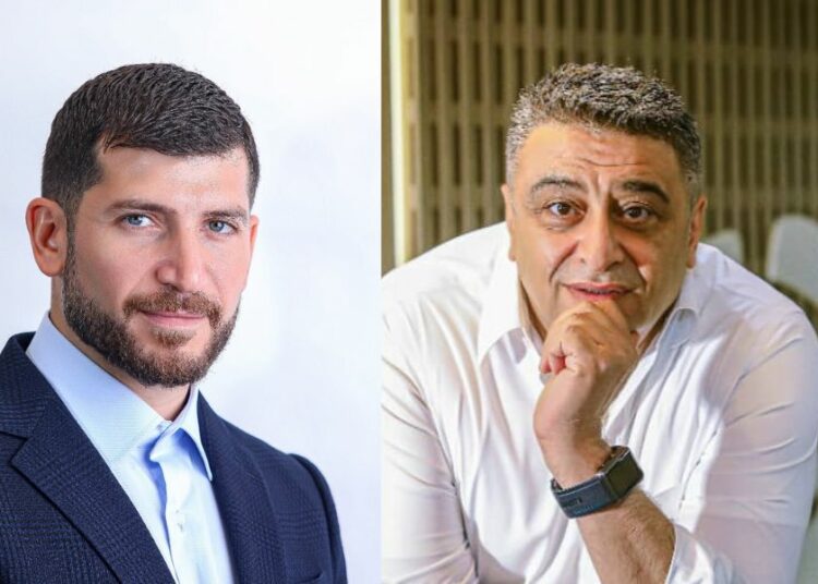 L-R: Sari El-Khalil, Ziad Maalouf