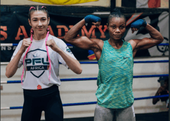 PFL Africa Stars Ukah, Nedermayr Face Off At Open Workout In Kinshasa Ahead Historic Capetown Event