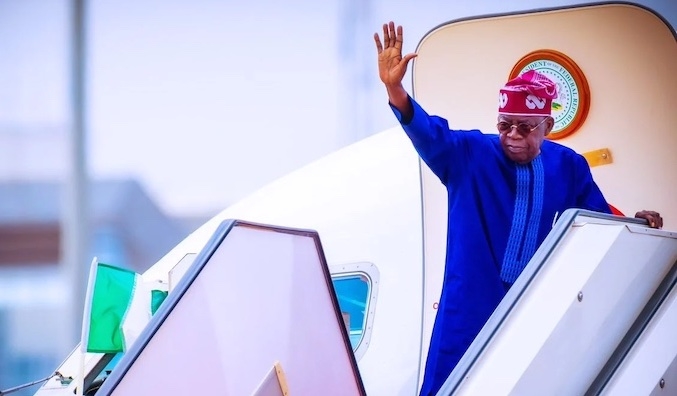 Tinubu Begins 10-day Vacation In France, UK 1 Tinubu Departs