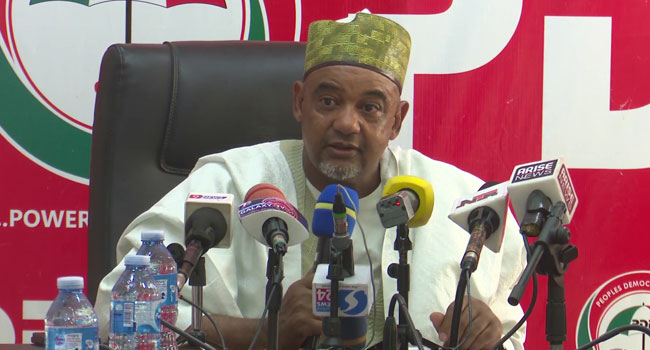 PDP NEC: National Ex-officio Members, Metuh, Ologbondiyan Tackle Damagum 1 Umar Damagum