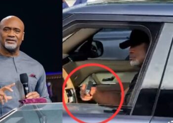 Police Interrogate Pastor Adefarasin For Brandishing Gun-like Object