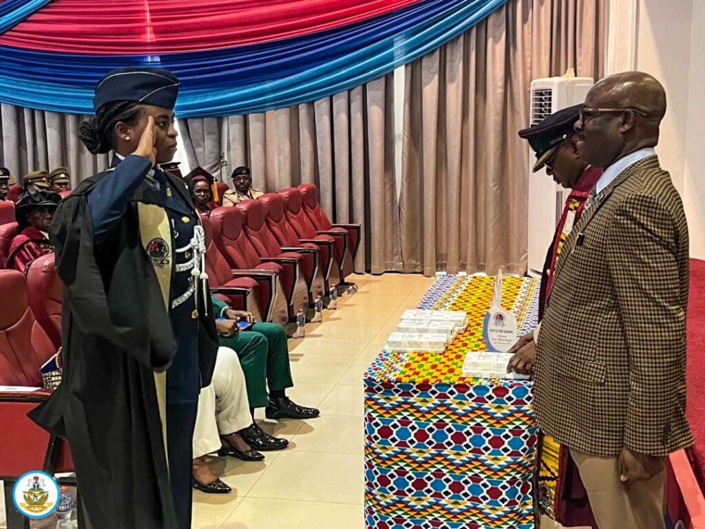 Nigeria's First Female Fighter Pilot Wins Top Awards In Ghana