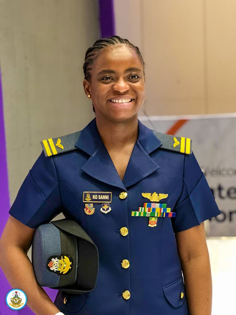 Nigeria's First Female Fighter Pilot Wins Top Awards In Ghana